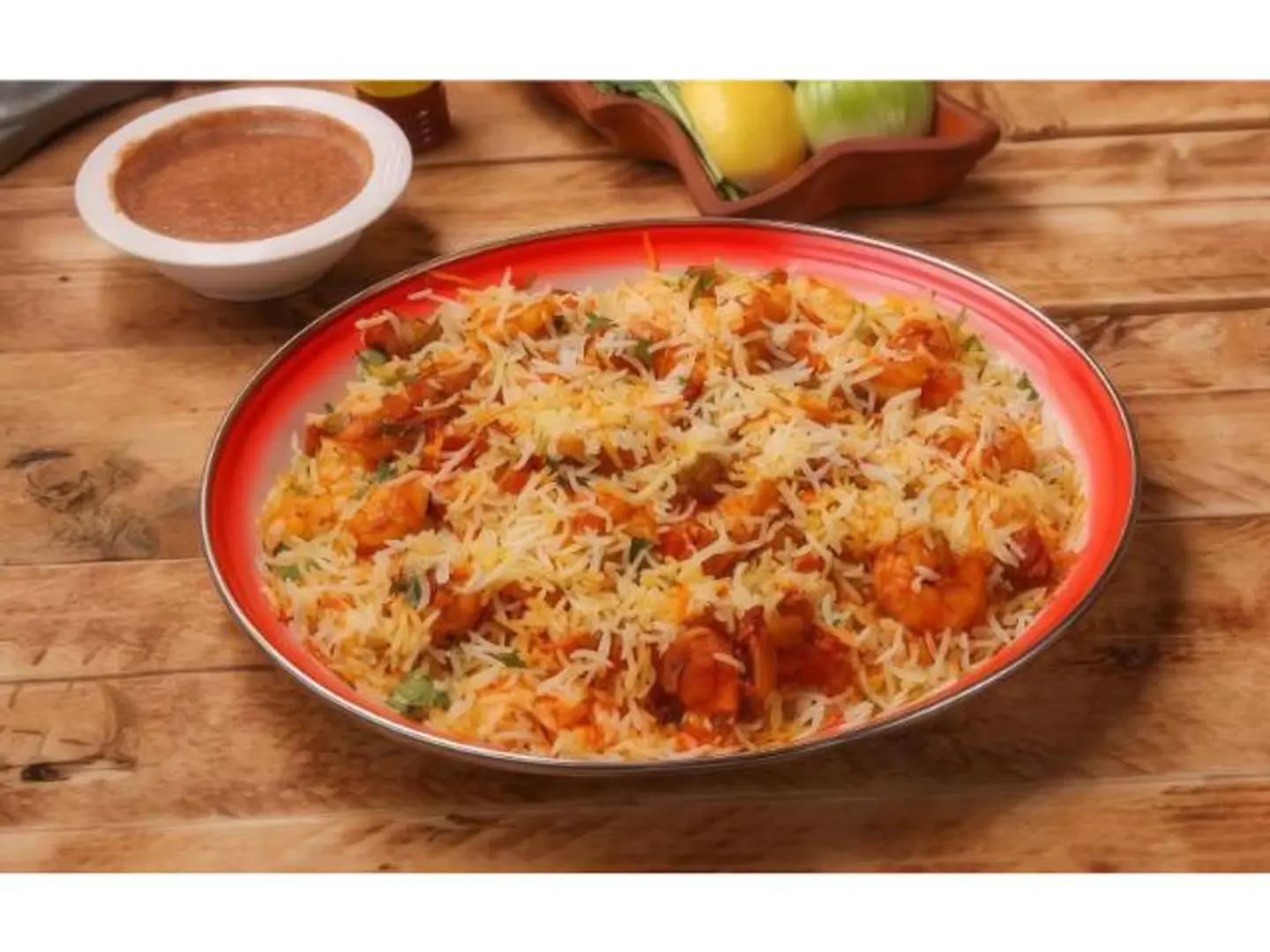 Shrimp Biryani Meal
