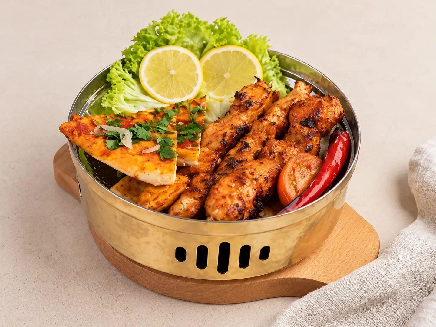 Shish Tawook With Truffles