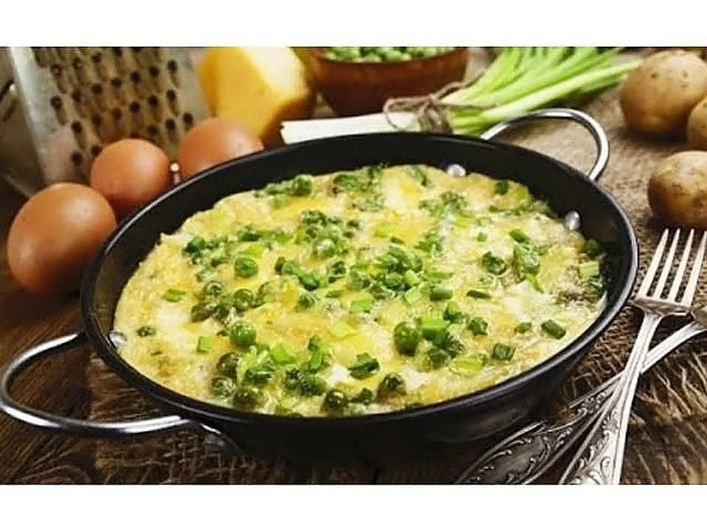 Peas With Eggs