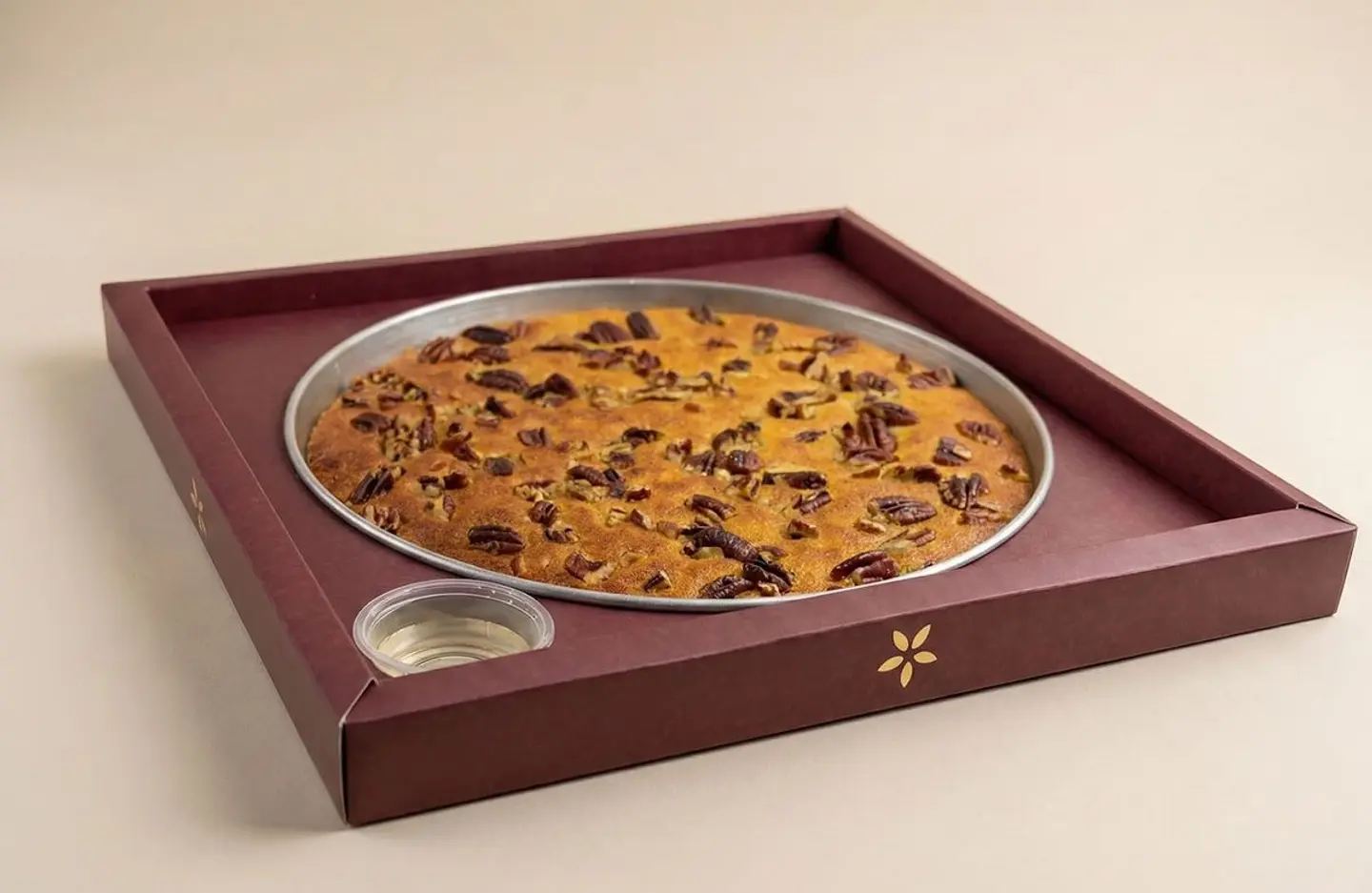 Pecan Basbousa