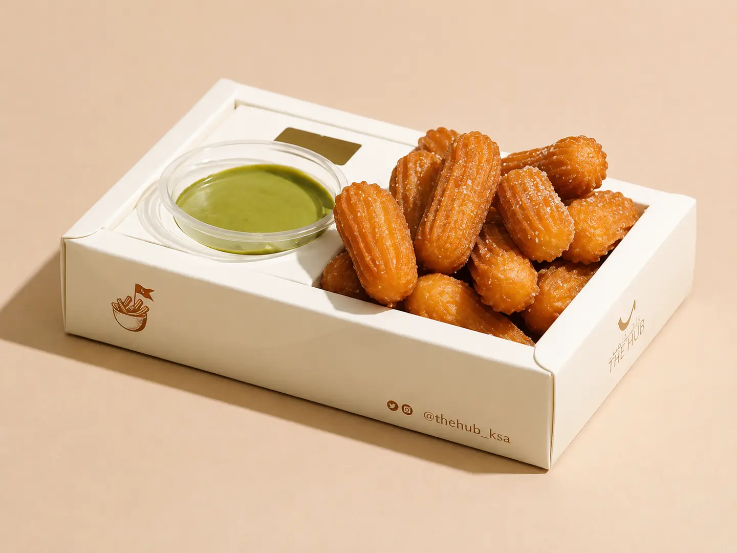 Churros With Pistachios