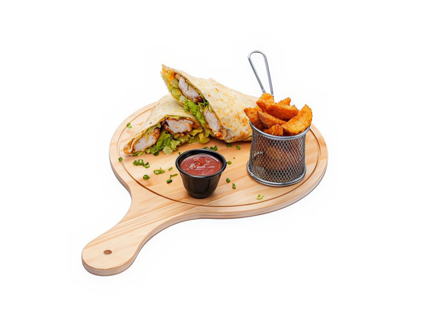 Crunchy Chicken Wrap