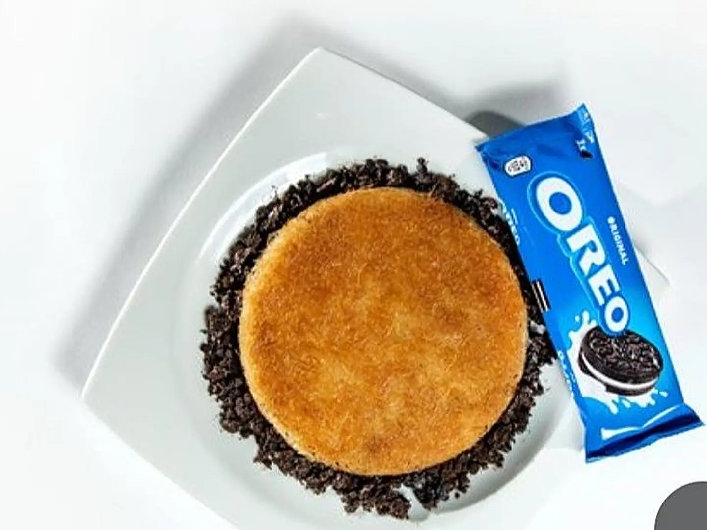 Oreo Kunafa With Cream