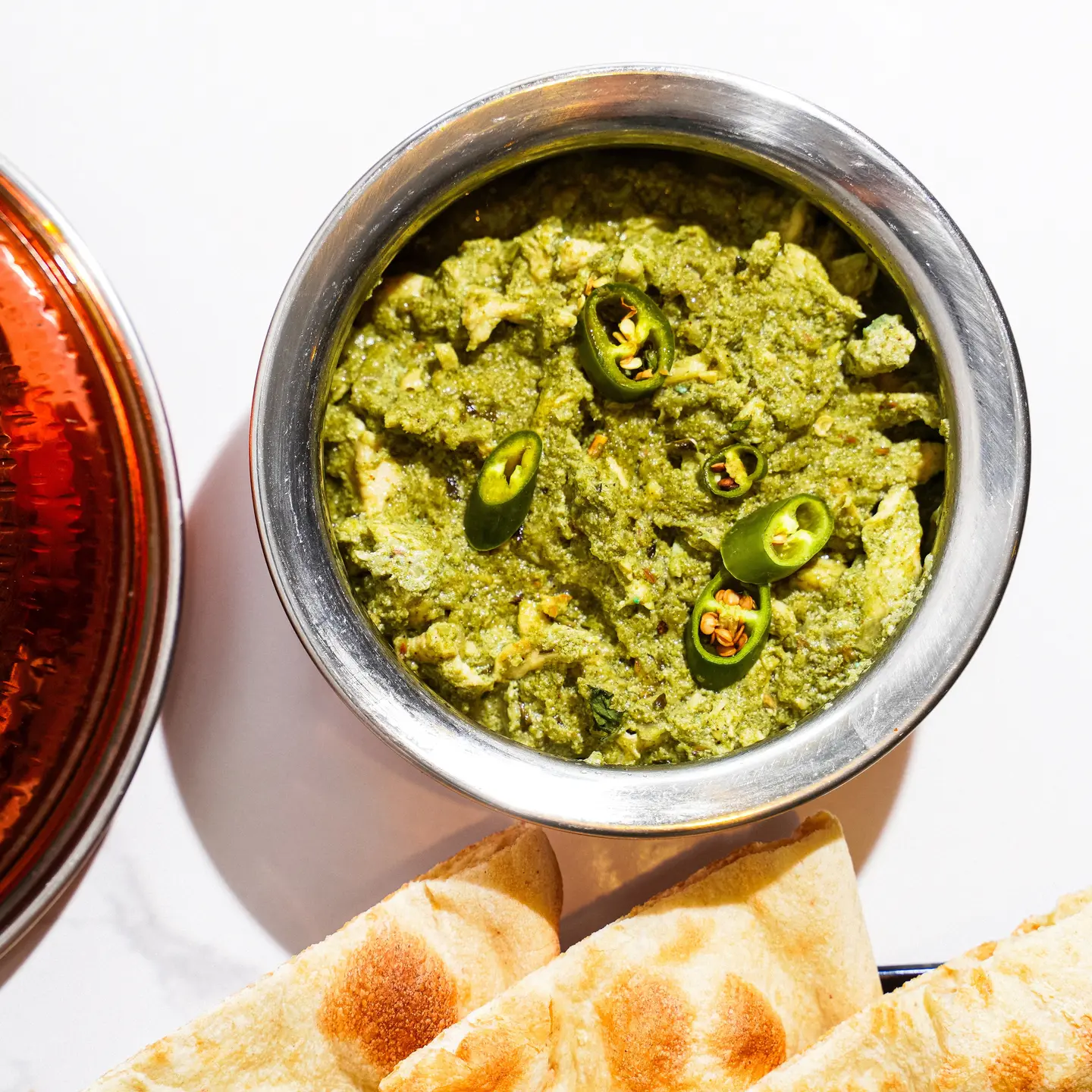 دجاج ماسالا أخضر