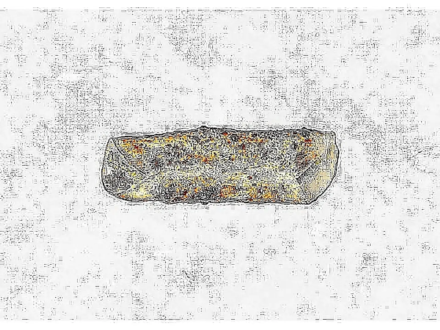 فطيرة لبنة وفلافل