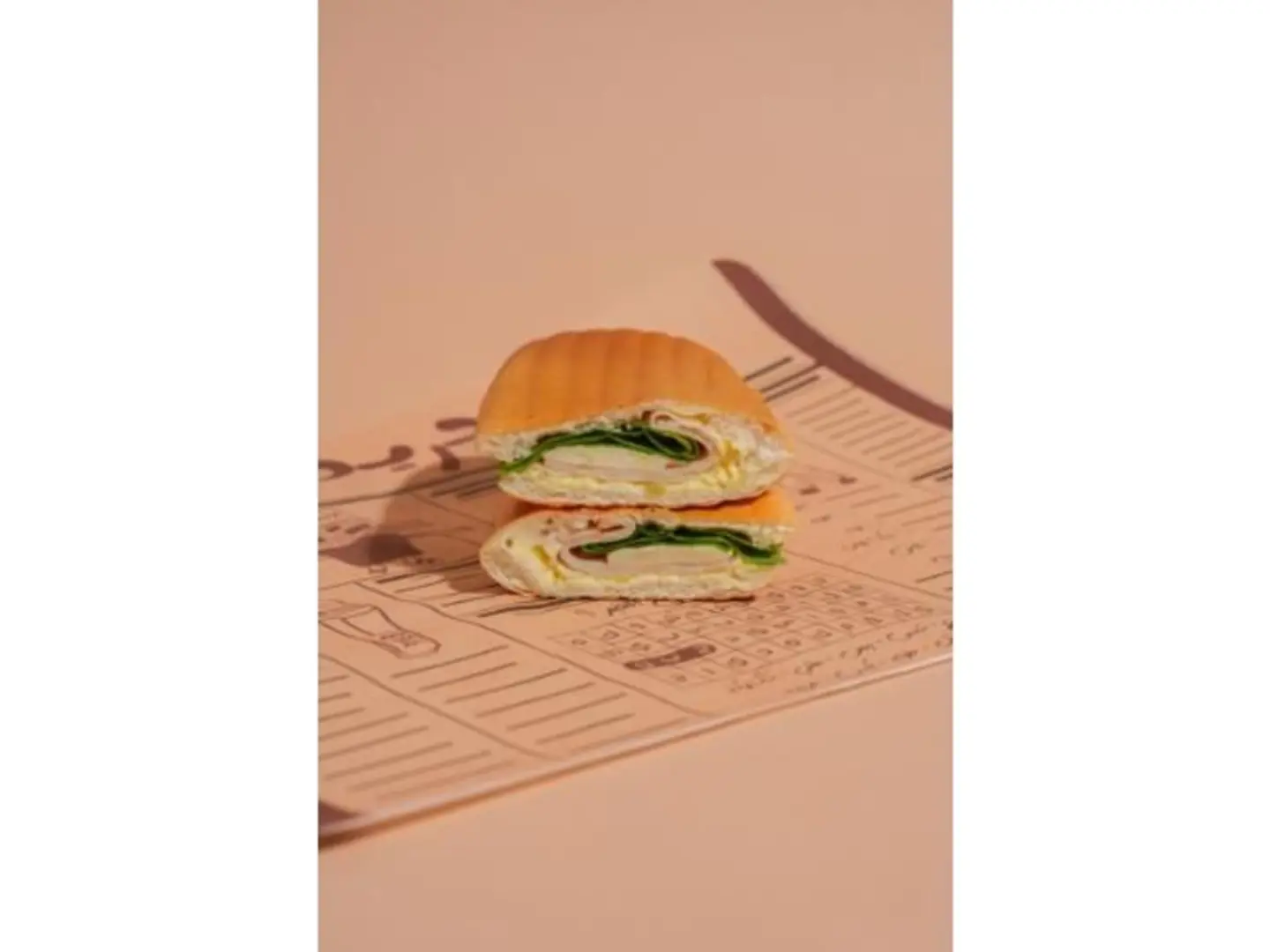 ساندوتش صدر ديك رومي مدخن