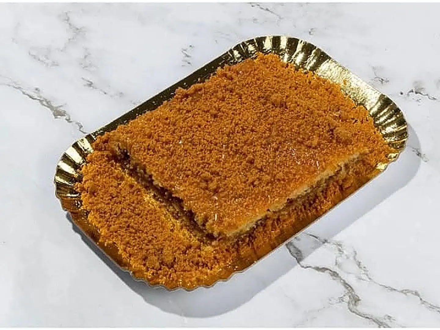 Basbousa With Lotus