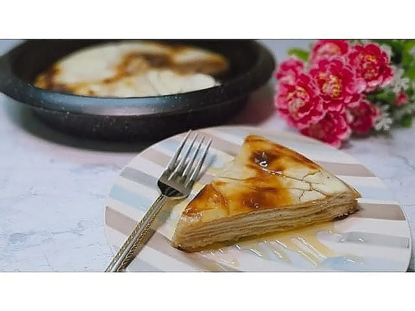 فطيرة لبنة عسل