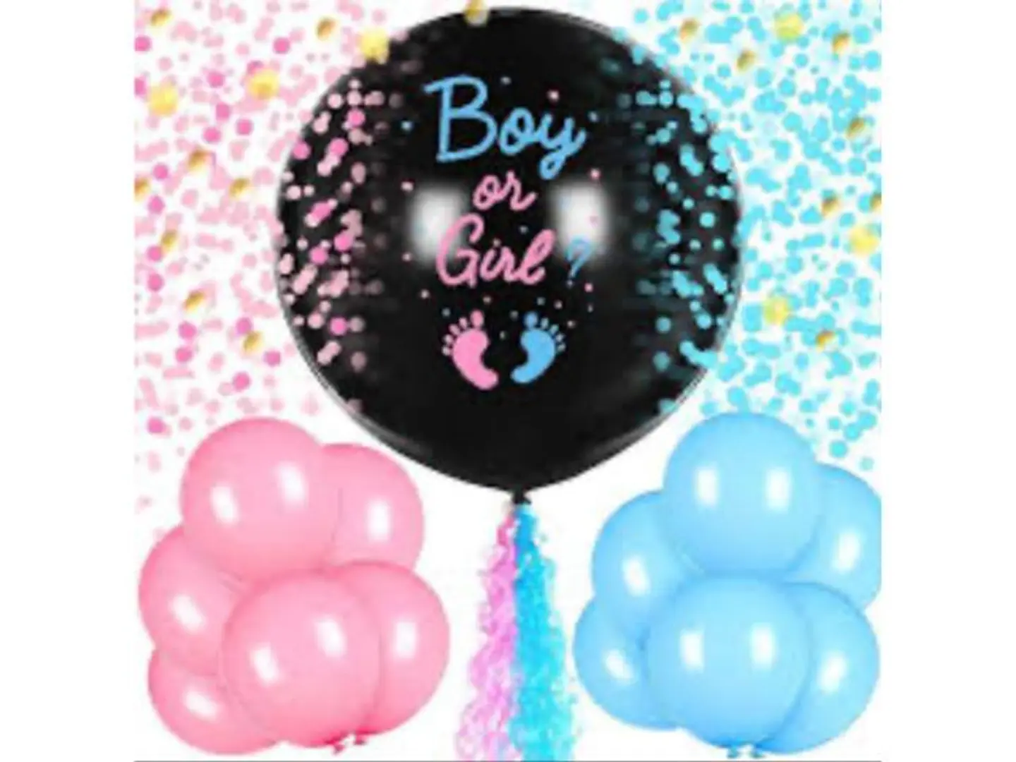 بالون تحديد جنس الجنين