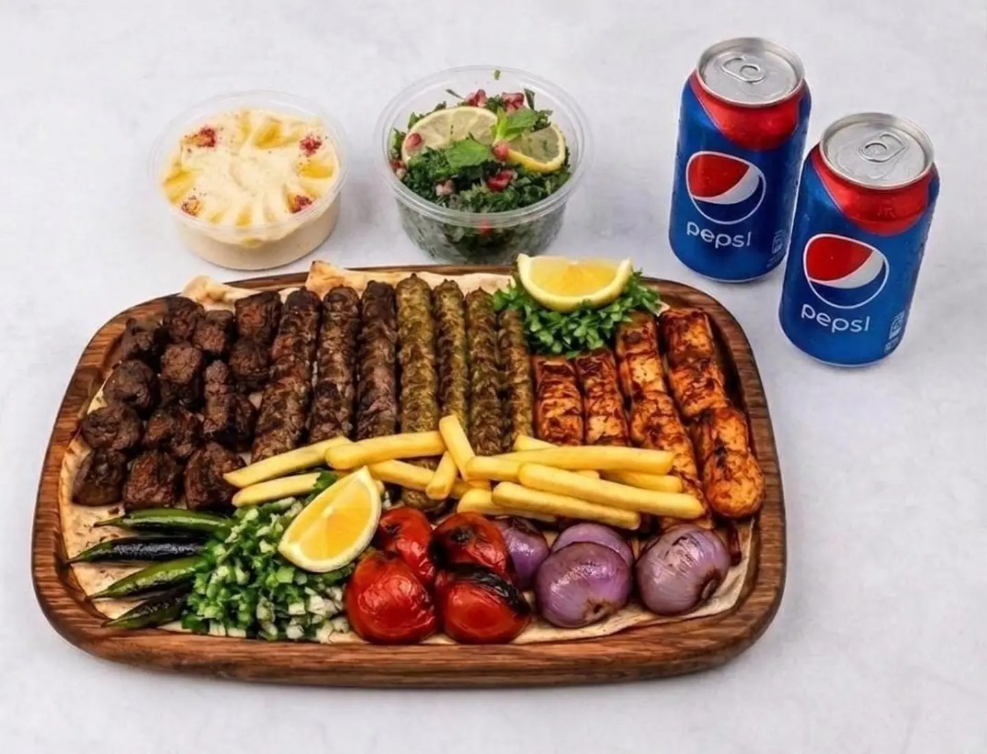 Assorted Mixed Grill Platter