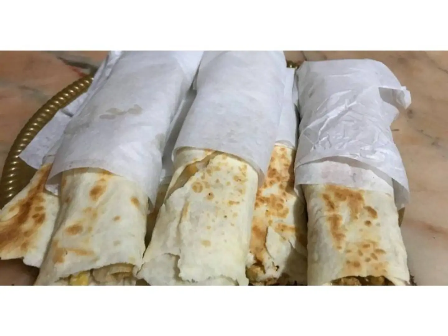 Small Saj Sandwich Without Cheese