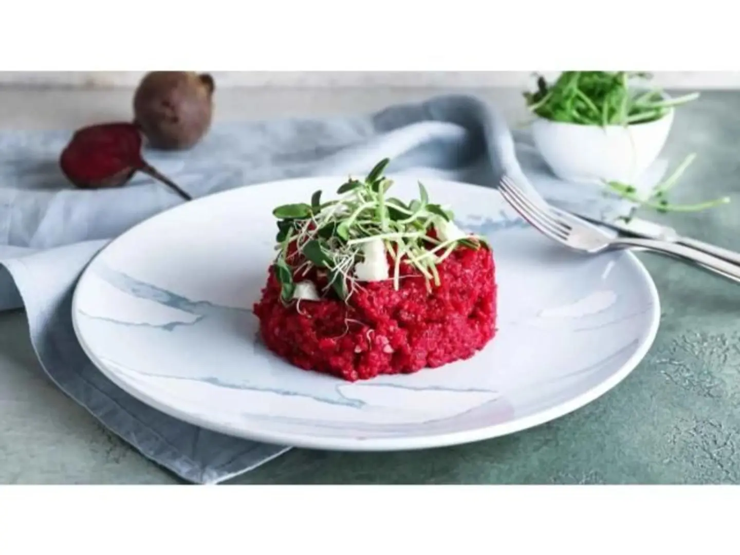 Beef And Beetroot Risotto