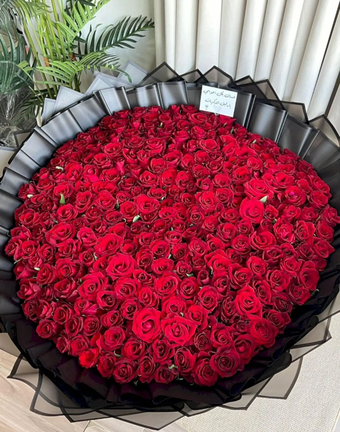 Huge Red Rose Bouquet