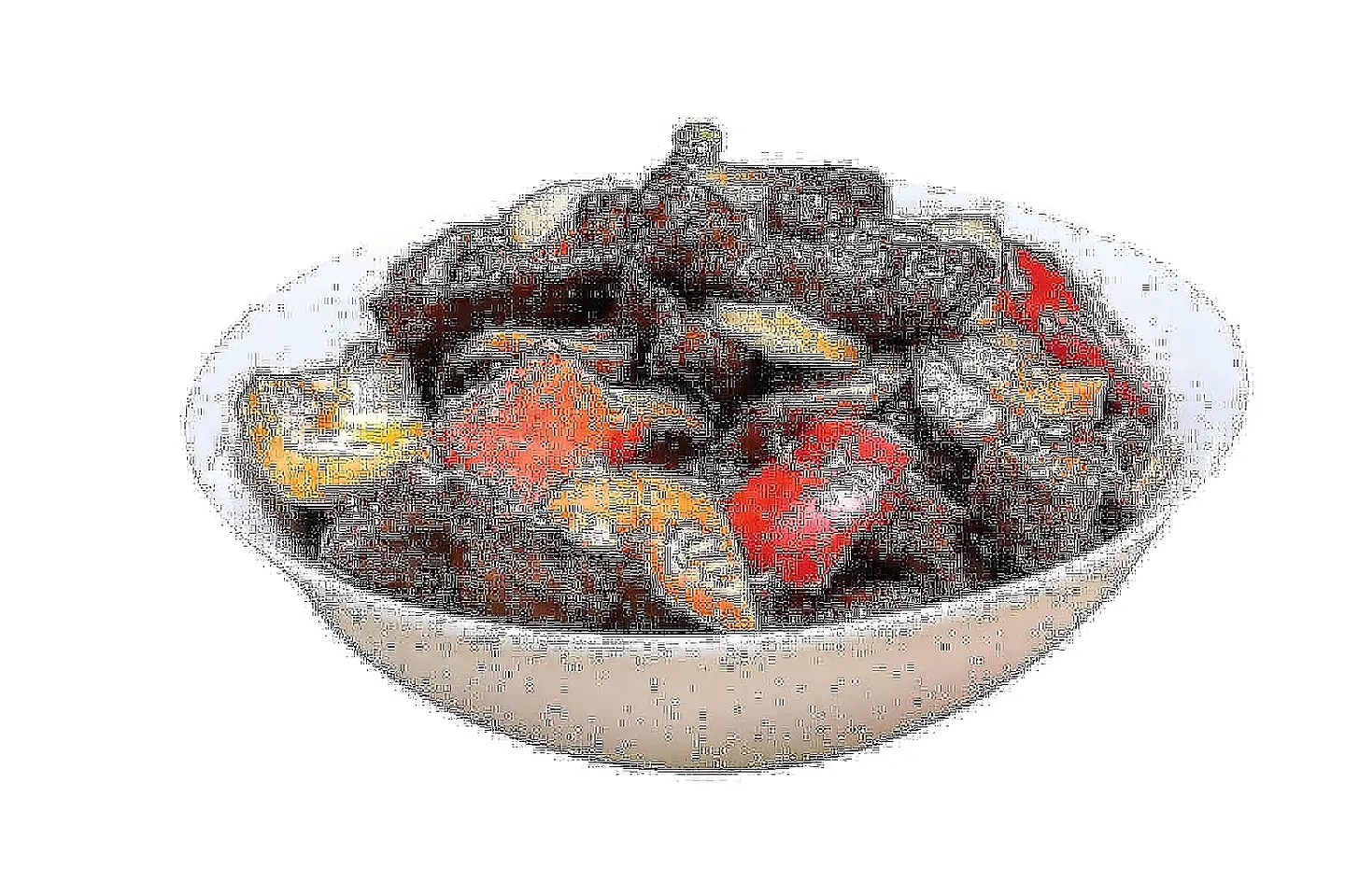 لحم بالفطر