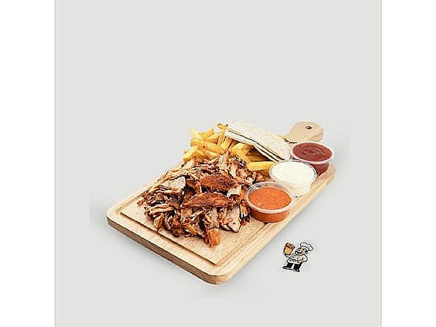 Shakerfar Plate With Chicken