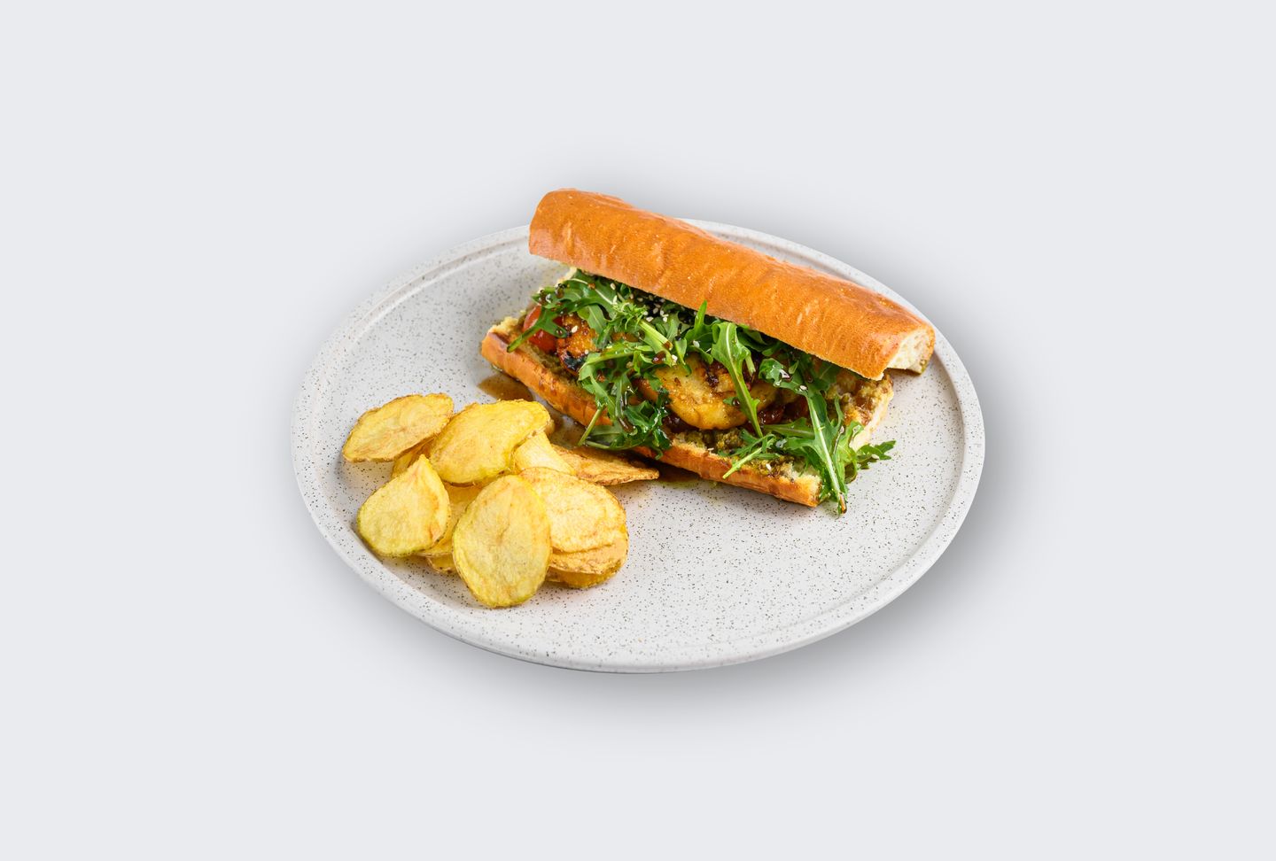 Halloumi Pesto Sandwich