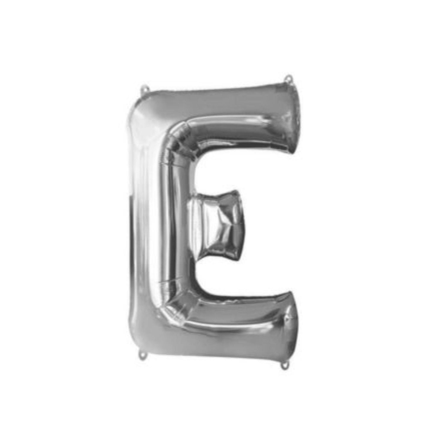 Letter E Silver