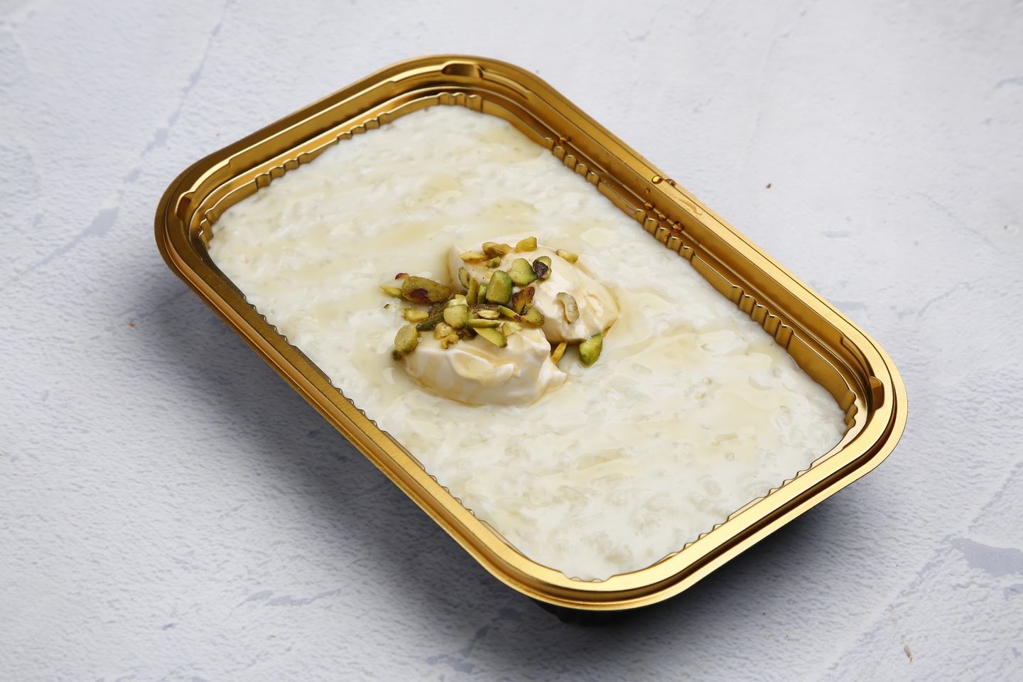 Rice With Milk With Cream And Honey