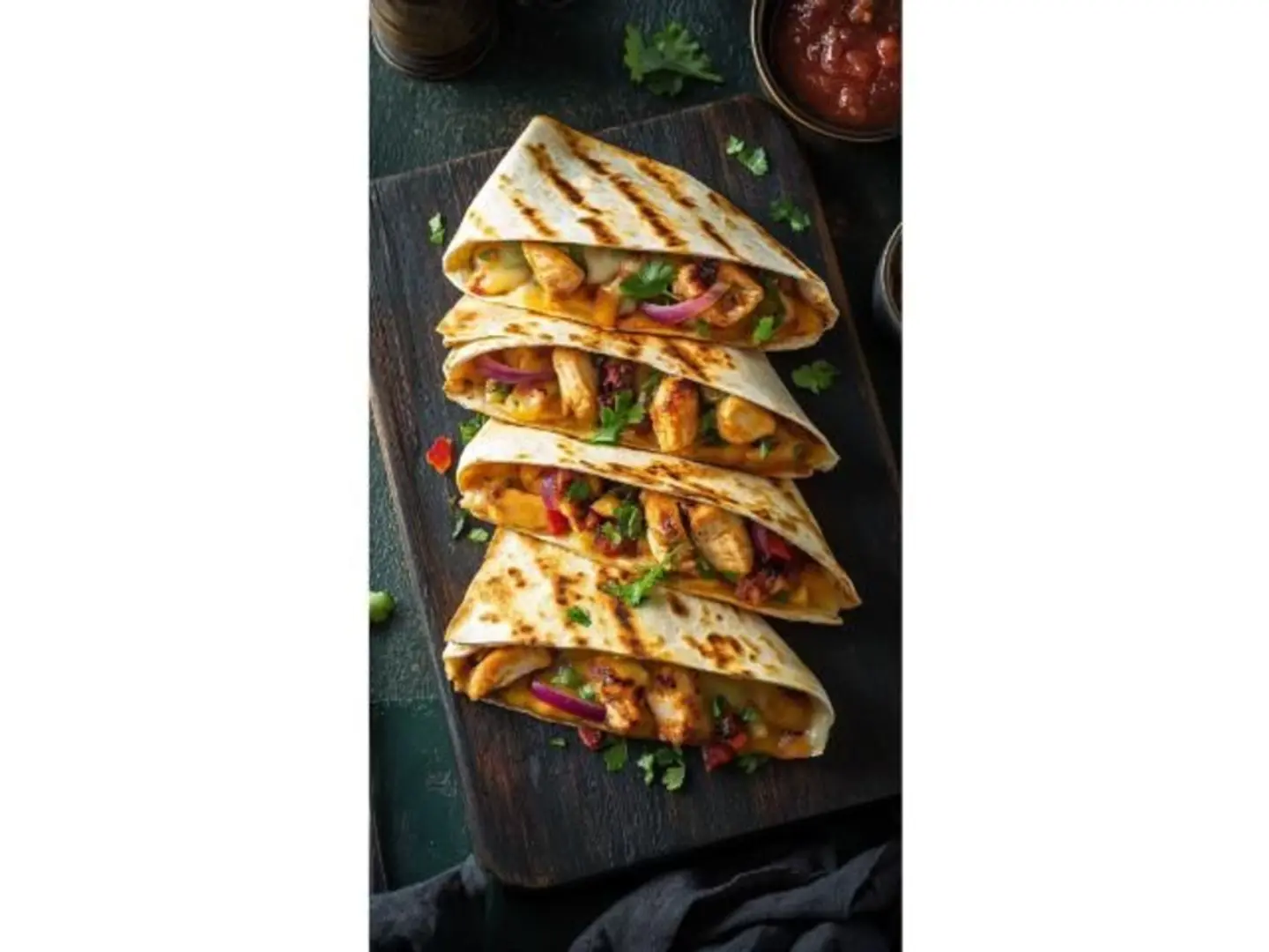 Charcoal Shawarma Quesadilla