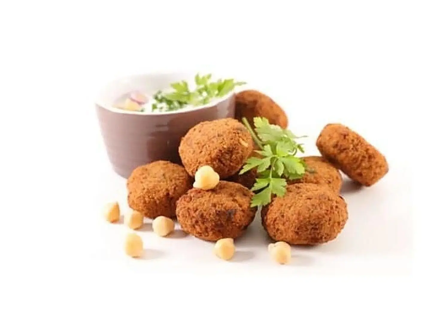 Four Falafel Pieces