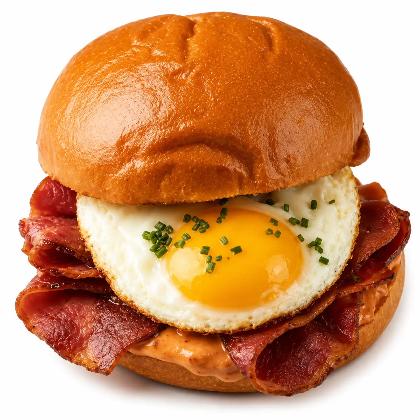 Beef Becon Eggs Sandwich