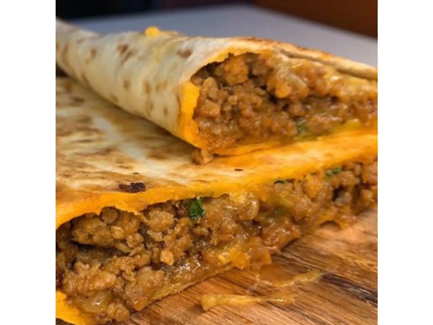 Chapati With Ground Beef