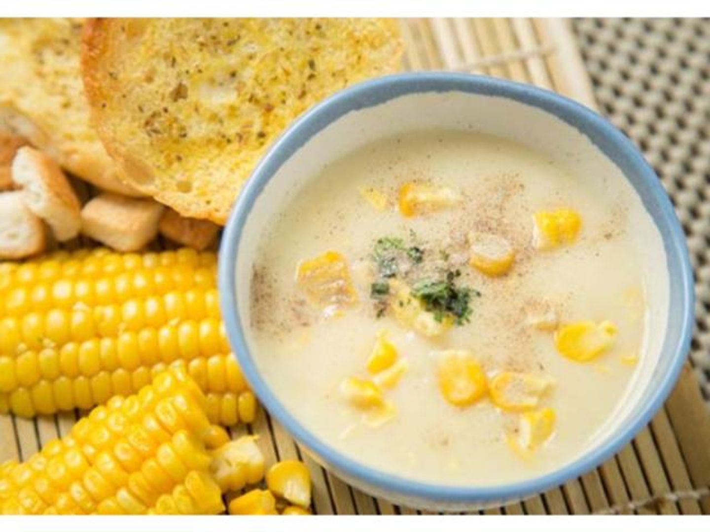شوربة ذرة بالكريمة