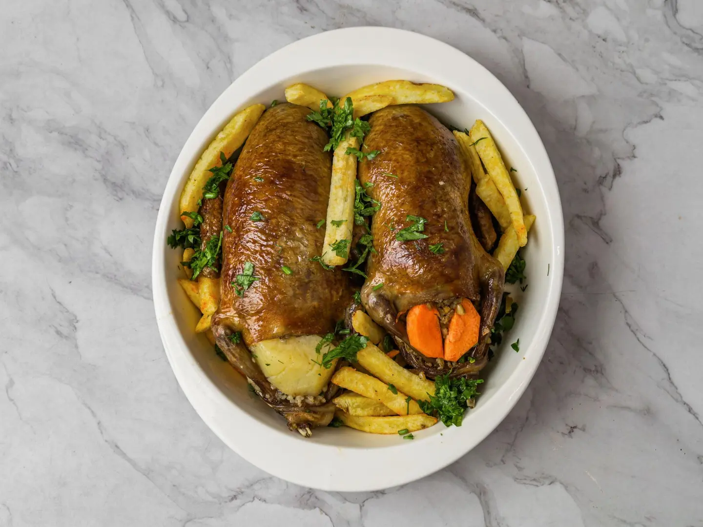 حمام محشي فريك