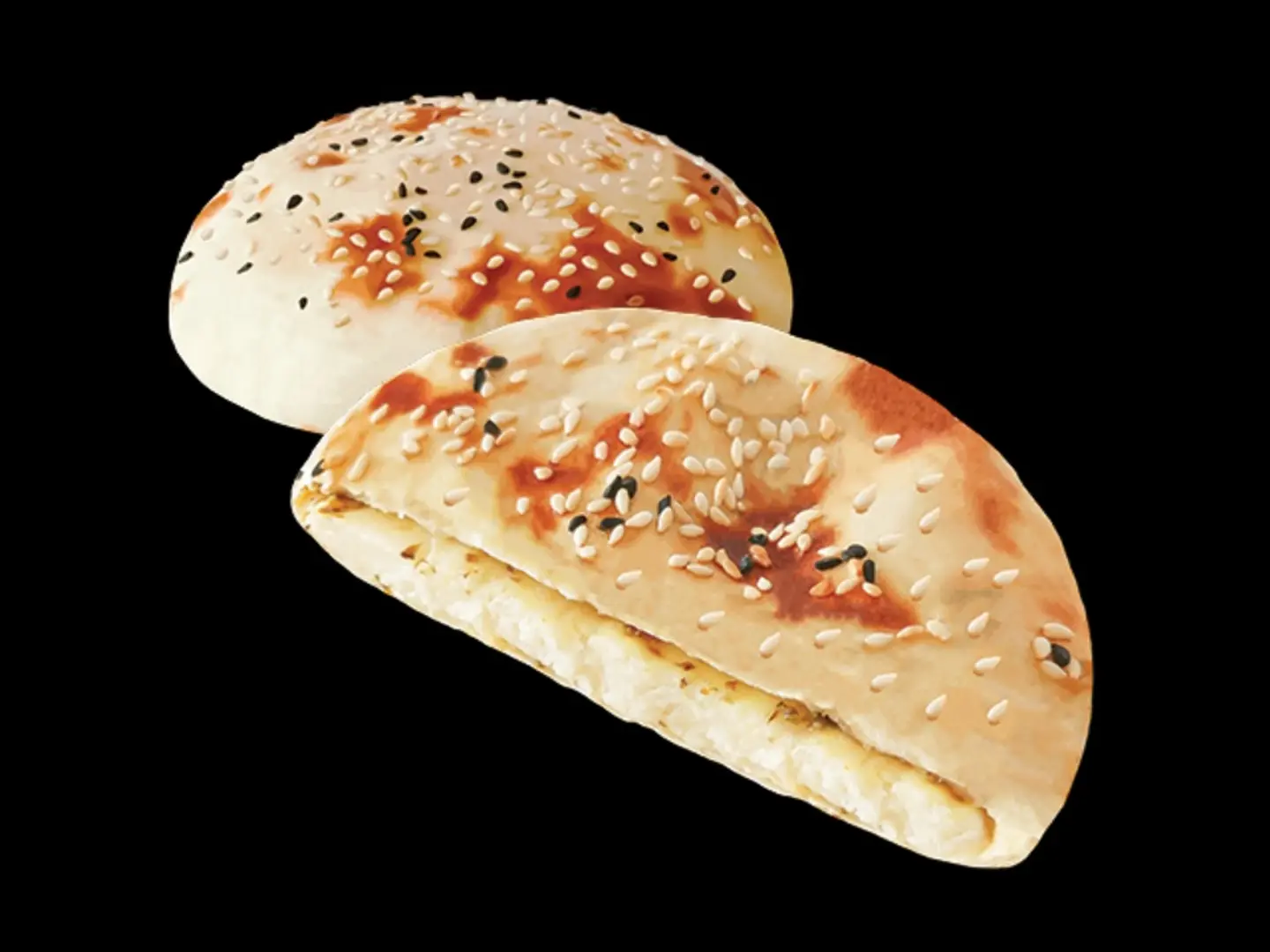فطيرة ساندوتش الحلومي بالزعتر