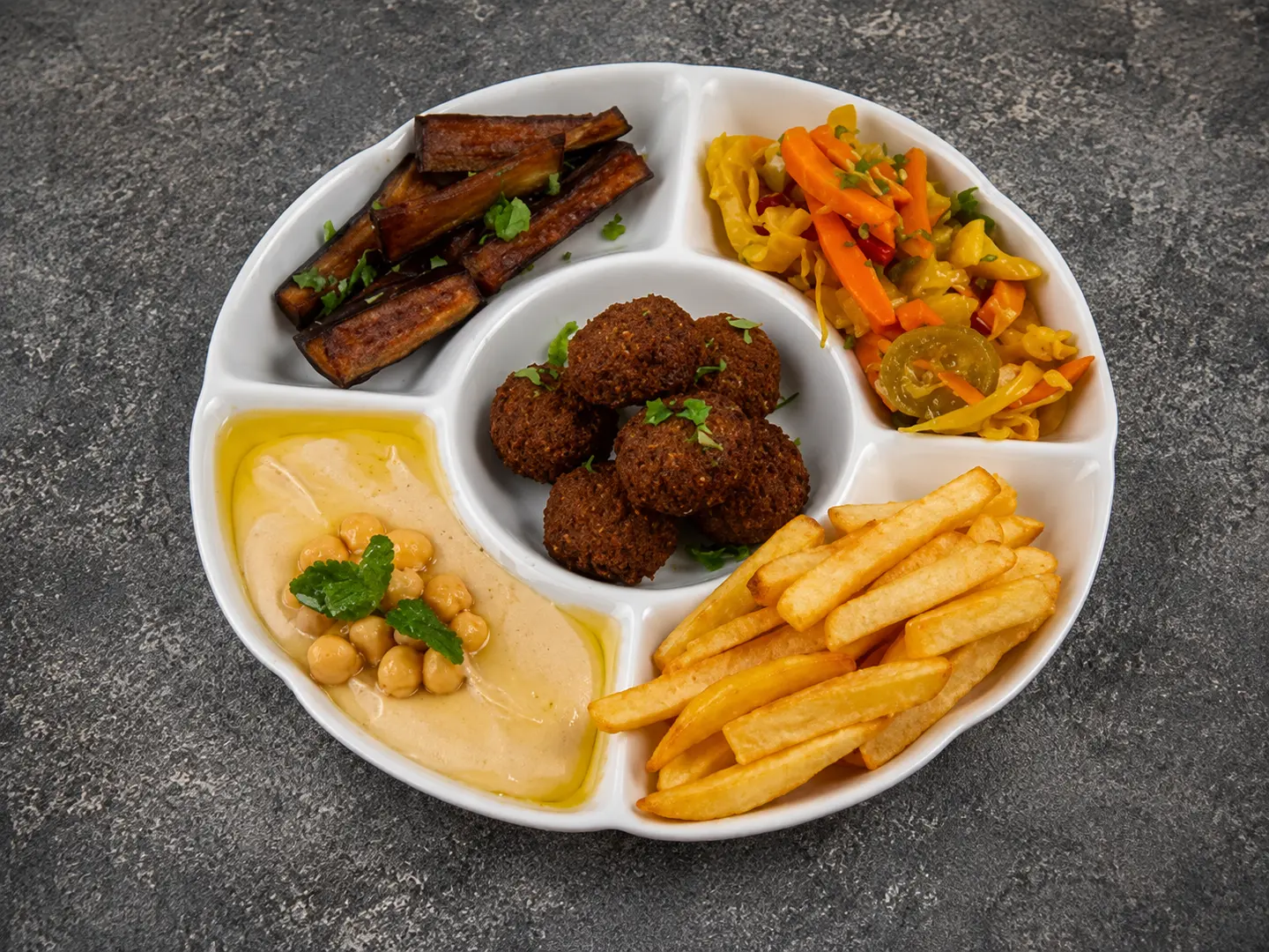 Mixed Falafel Platter