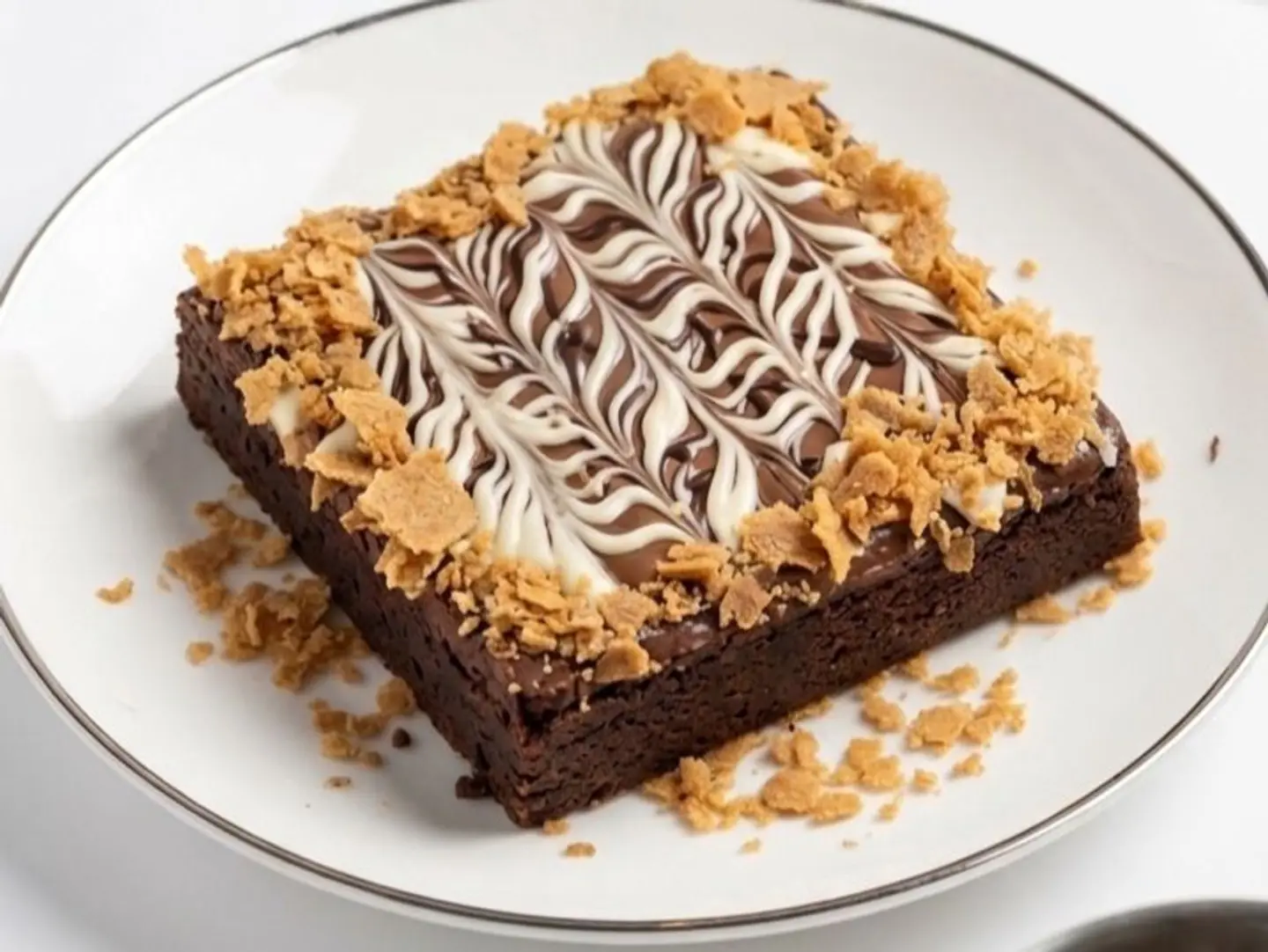 Mini Brownie Cake