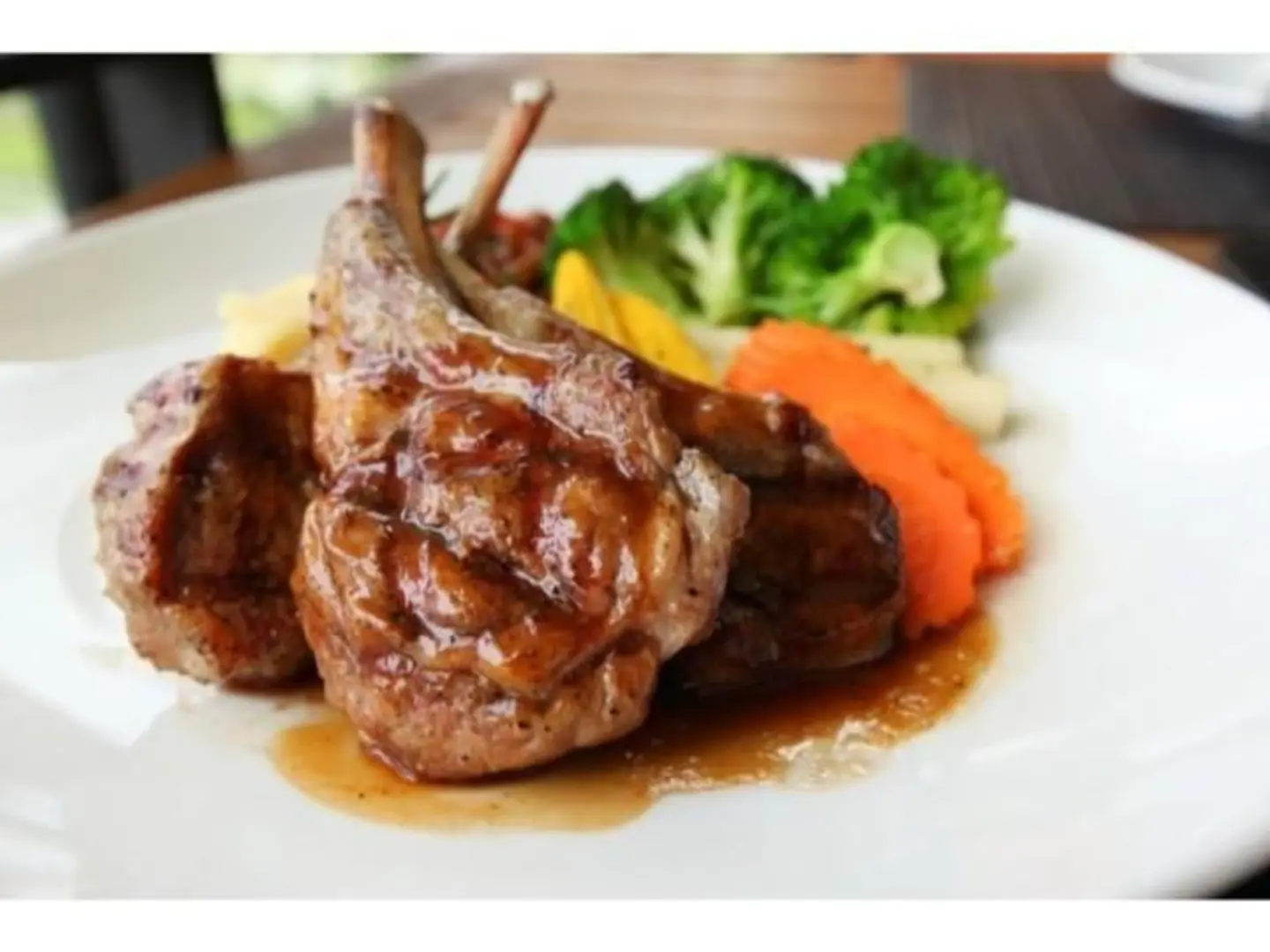 ريش بتلو بالفرن مع الارز والخضار