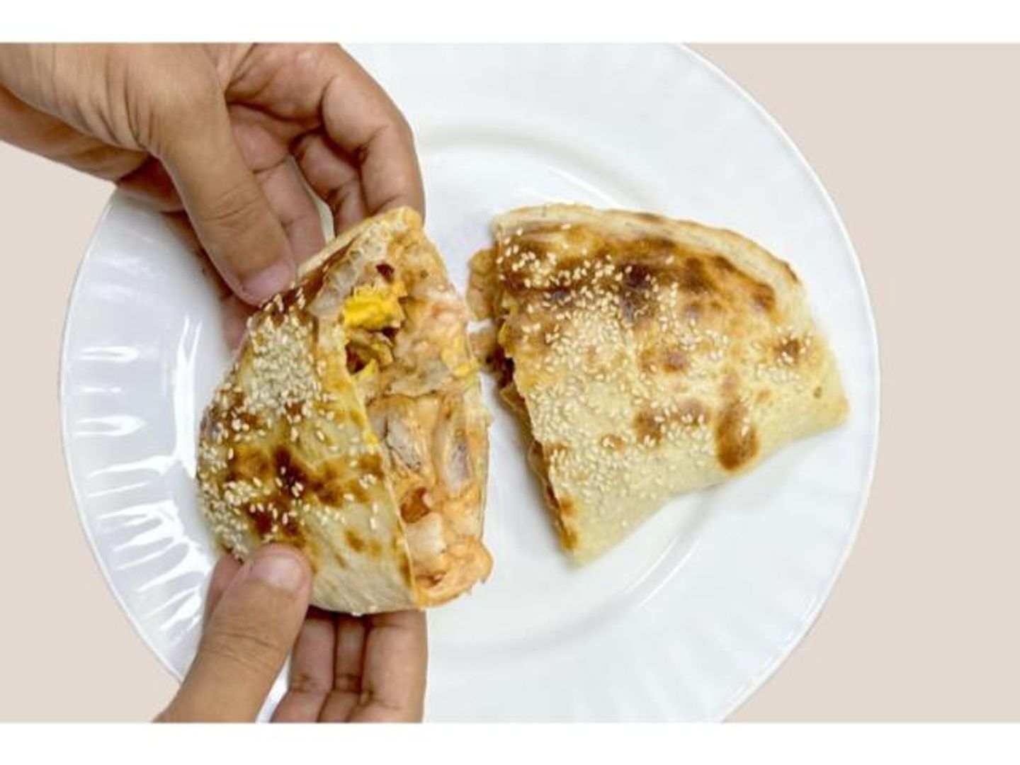 فطيرة دجاج كبيرة