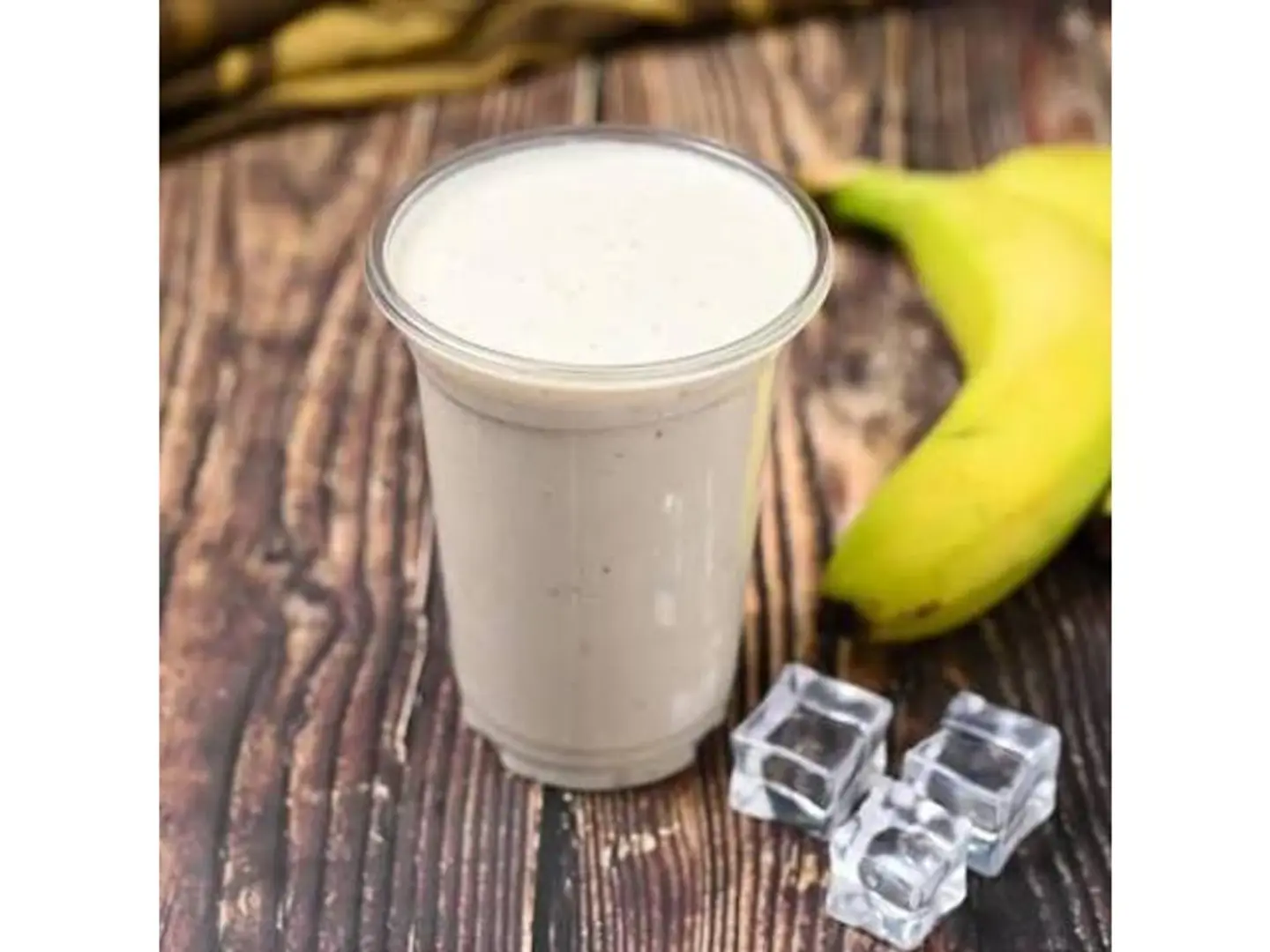 Banana With Milk Juice