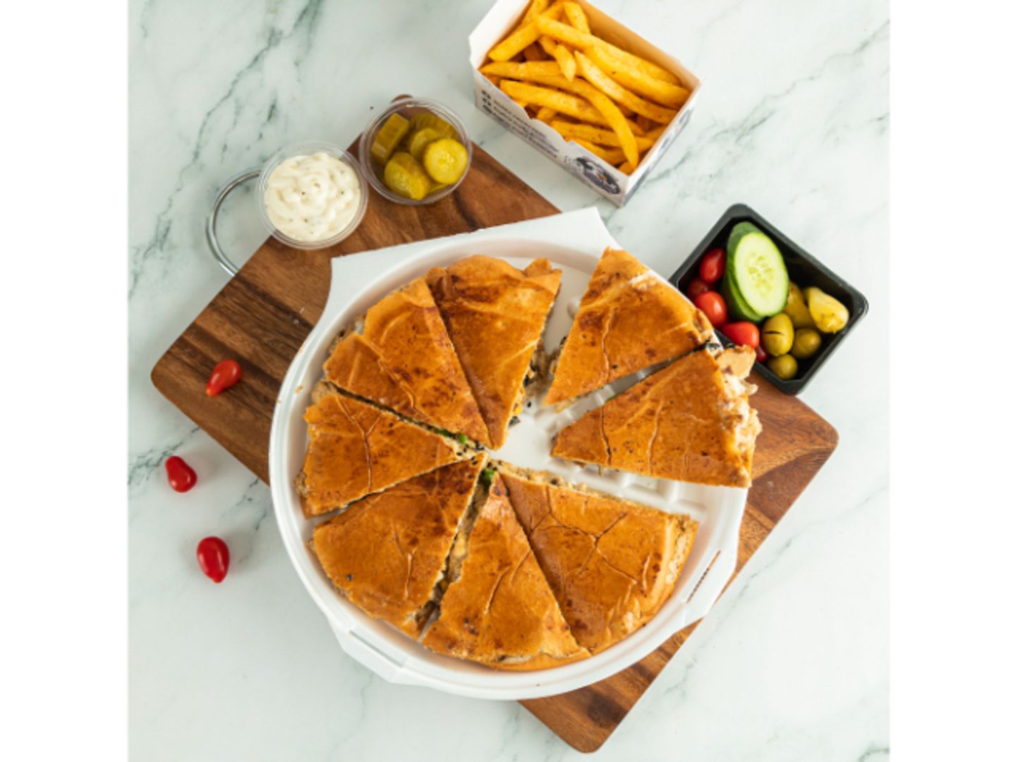 Italian Arabic Chicken Shawarma