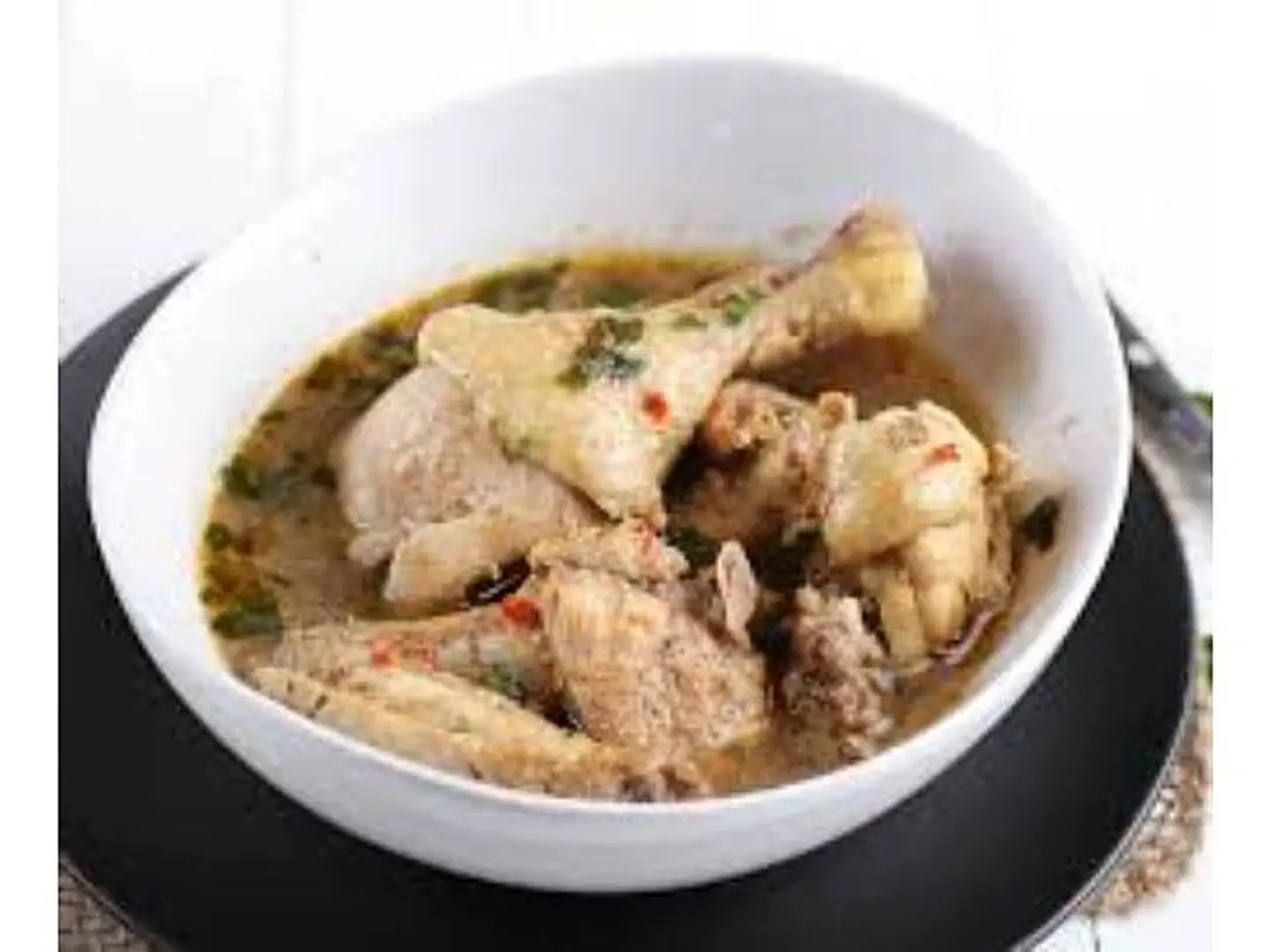 شوربة دجاج بالفلفل