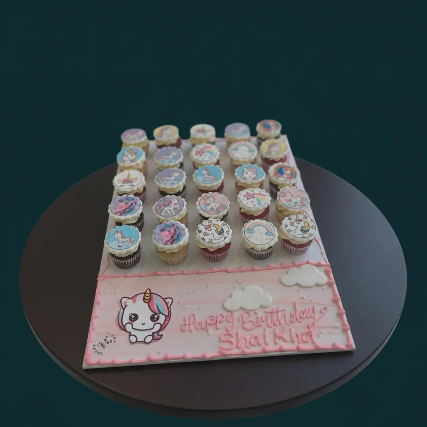 Unicorn Mini Cupcakes