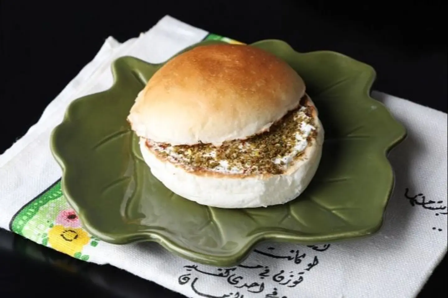 لبنة بالزعتر