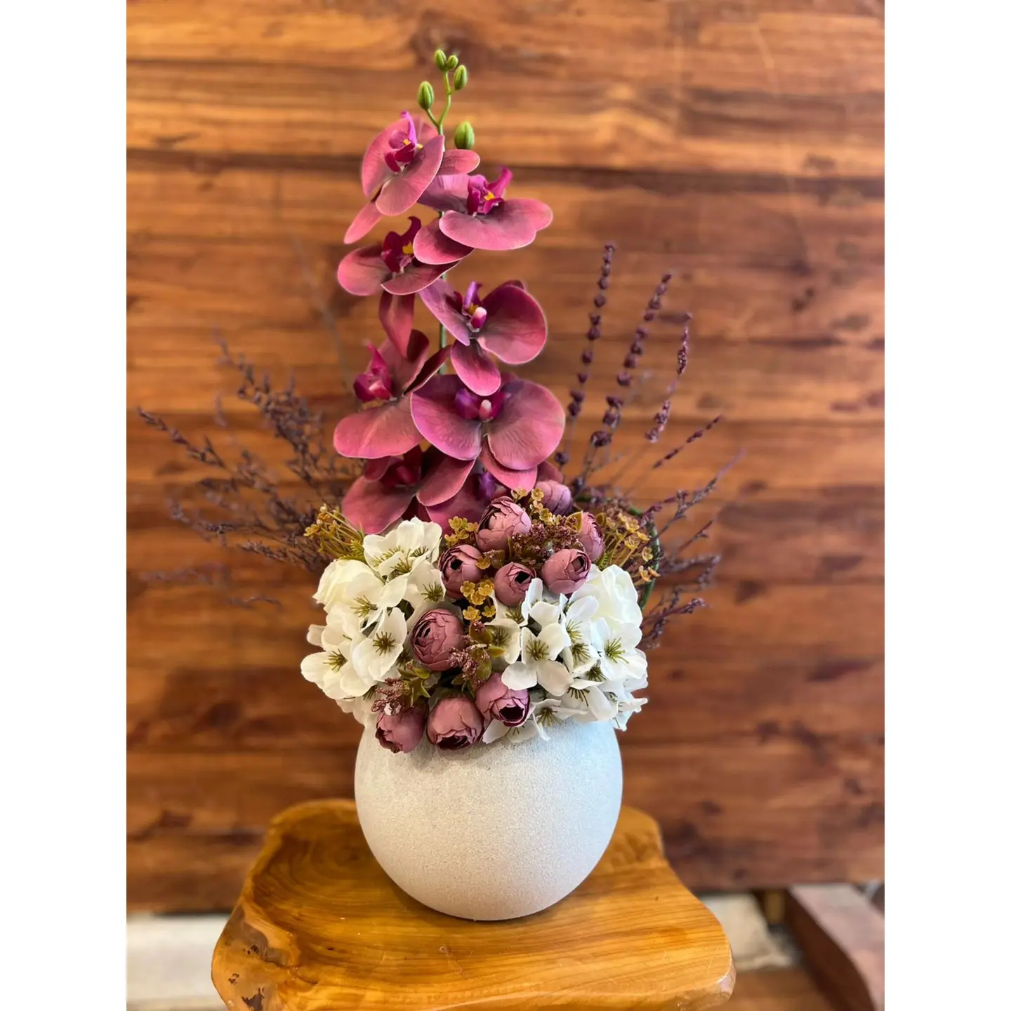 Mixed Artificial Flower Vase