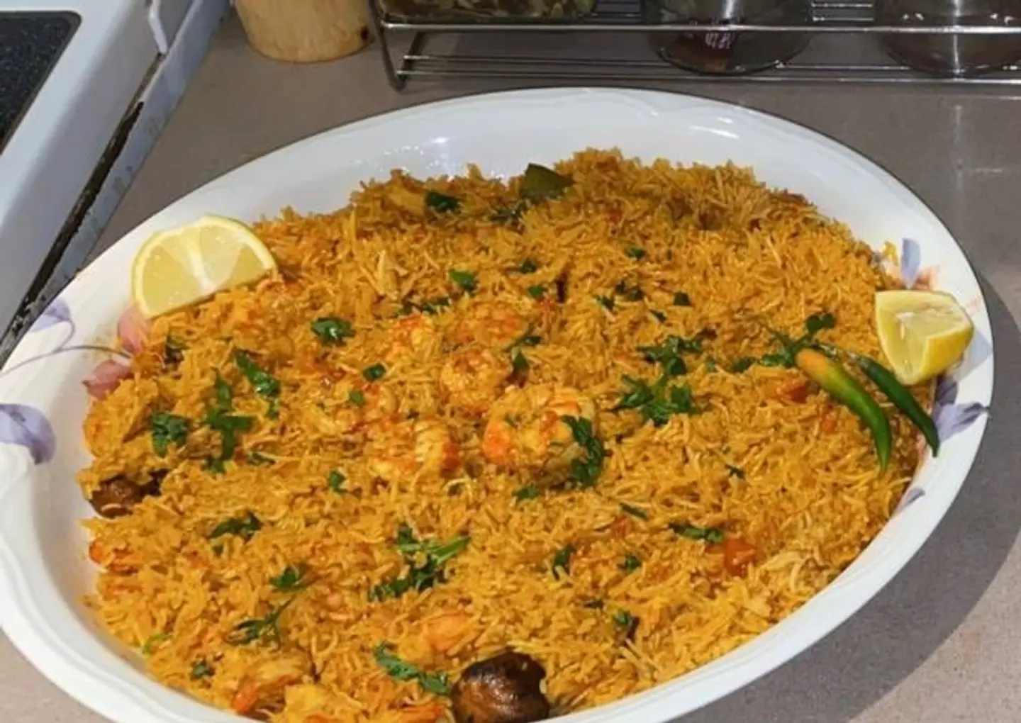 Mashkhoul Seafood Kabsa