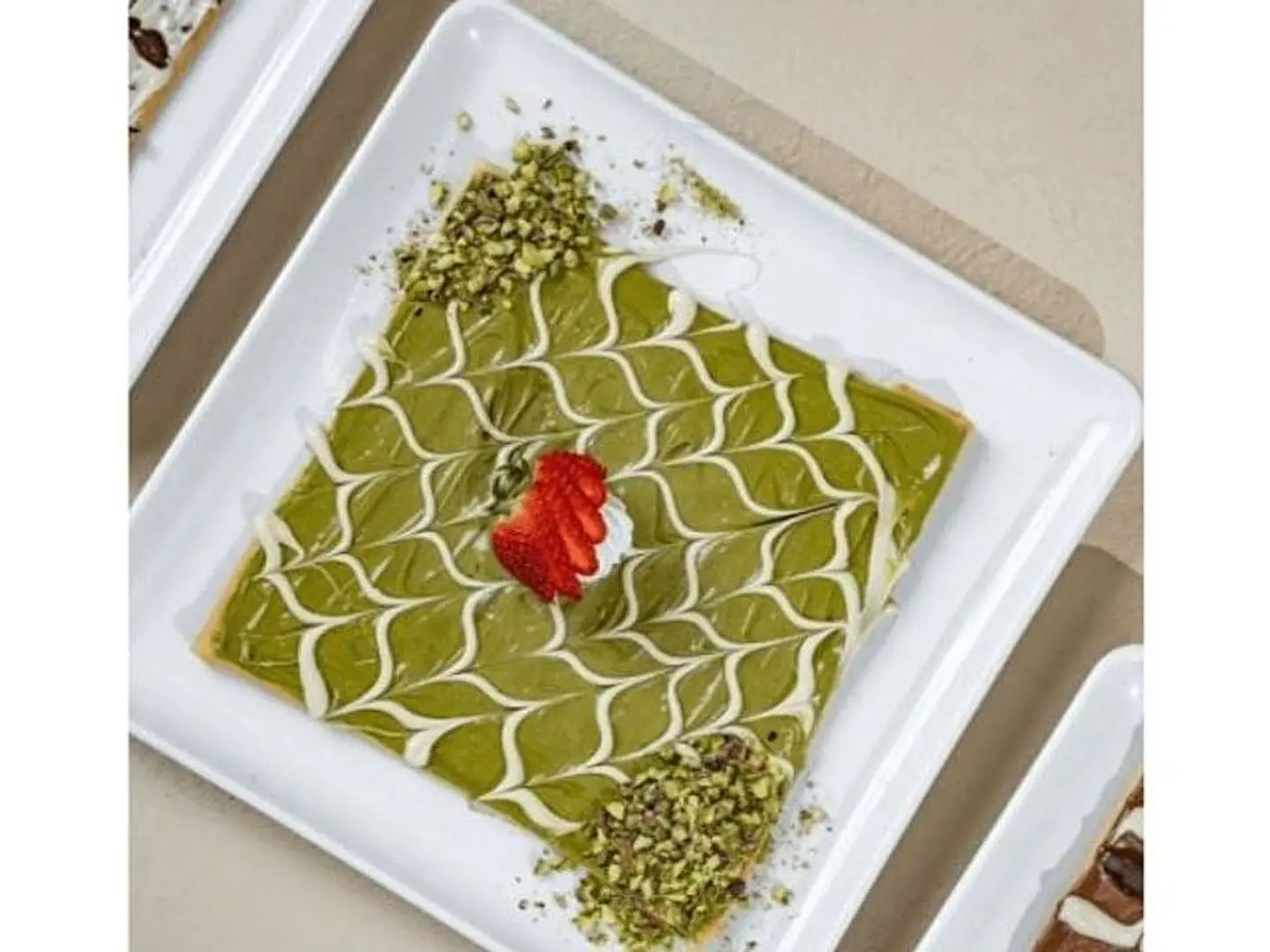 Pistachio Crepe
