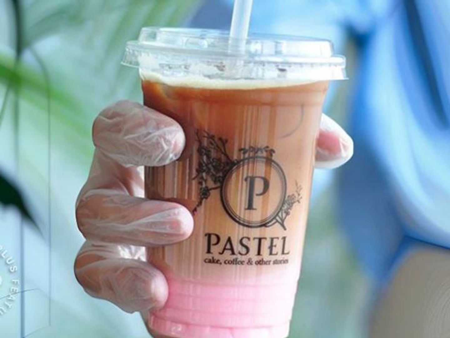 Rose Iced Latte