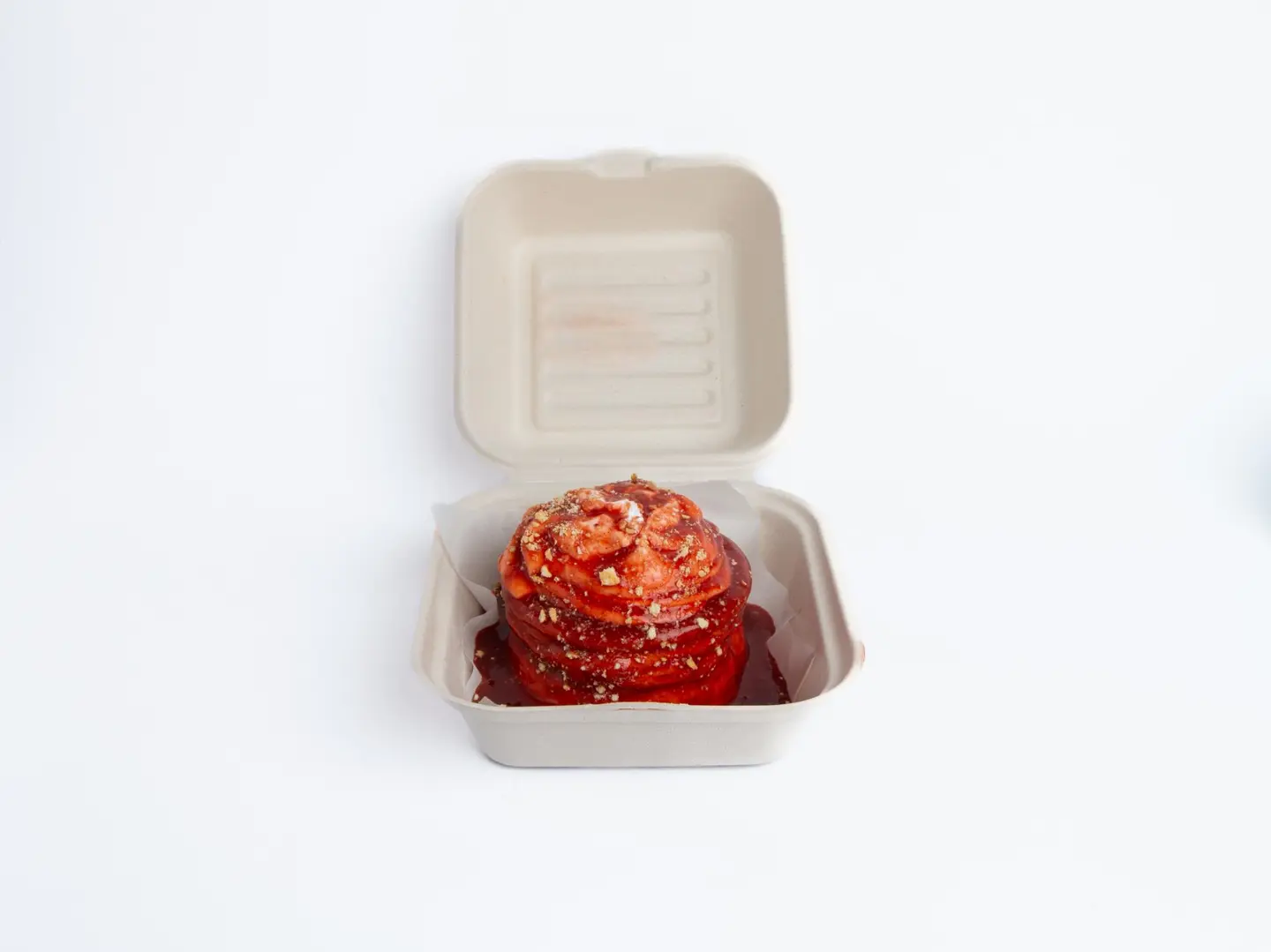 بان كيك ياباني تشيز فراولة