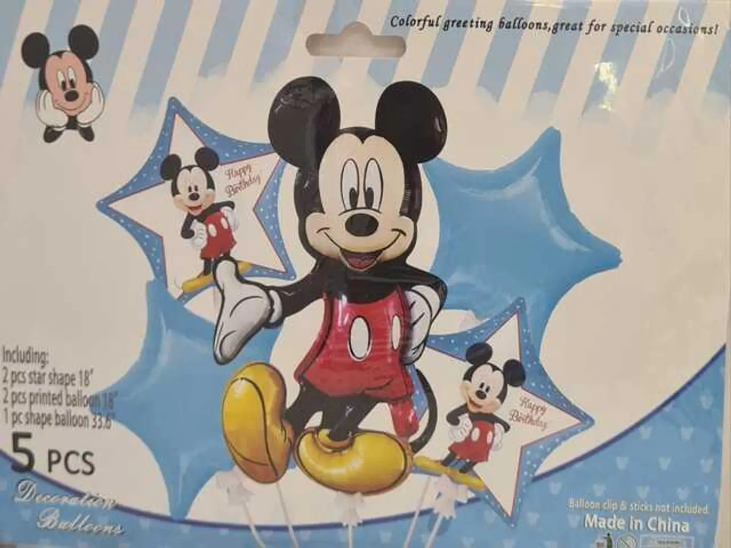 Cartoon Character Balloon