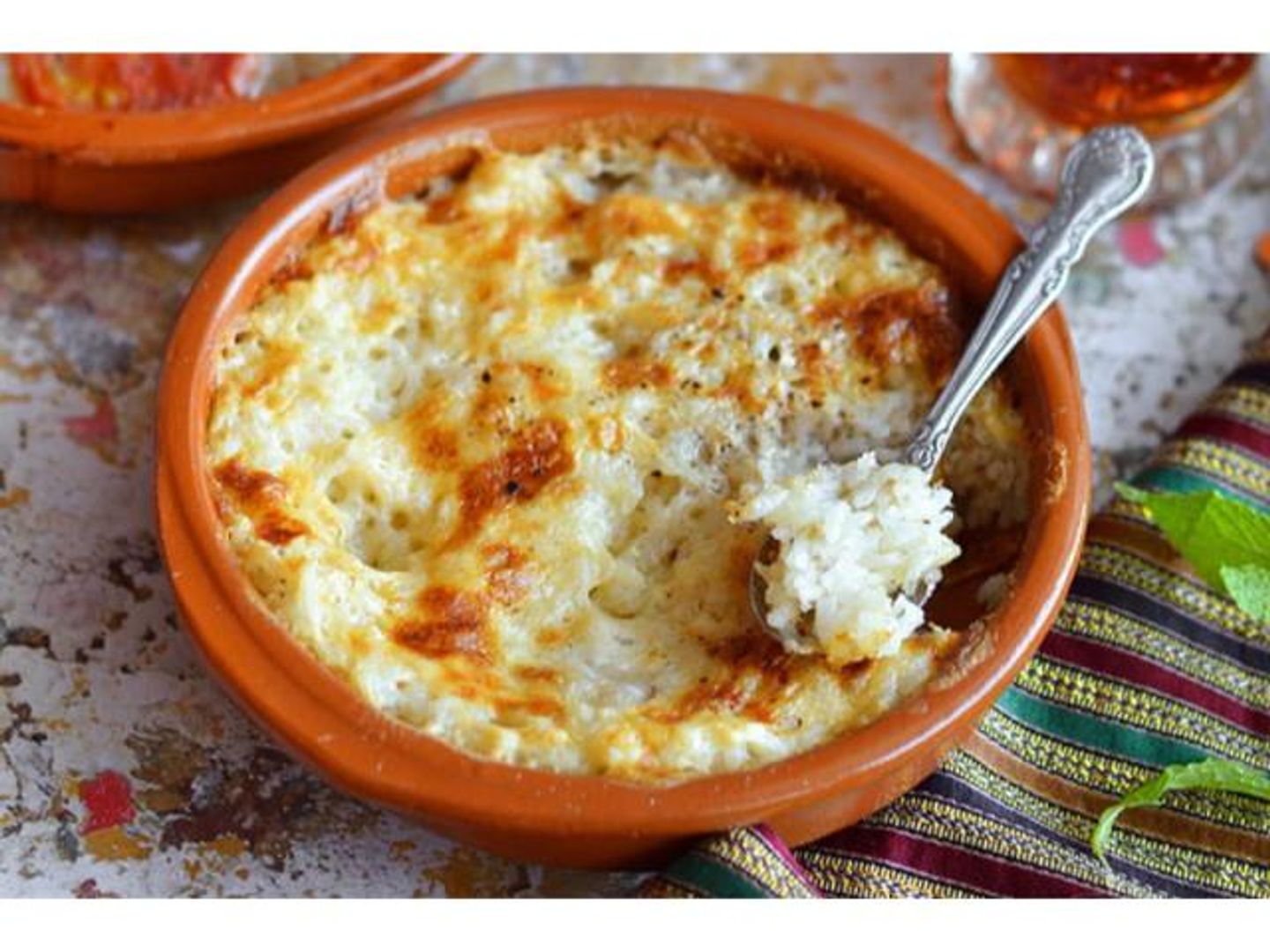 طاجن أرز كبد وكلاوي