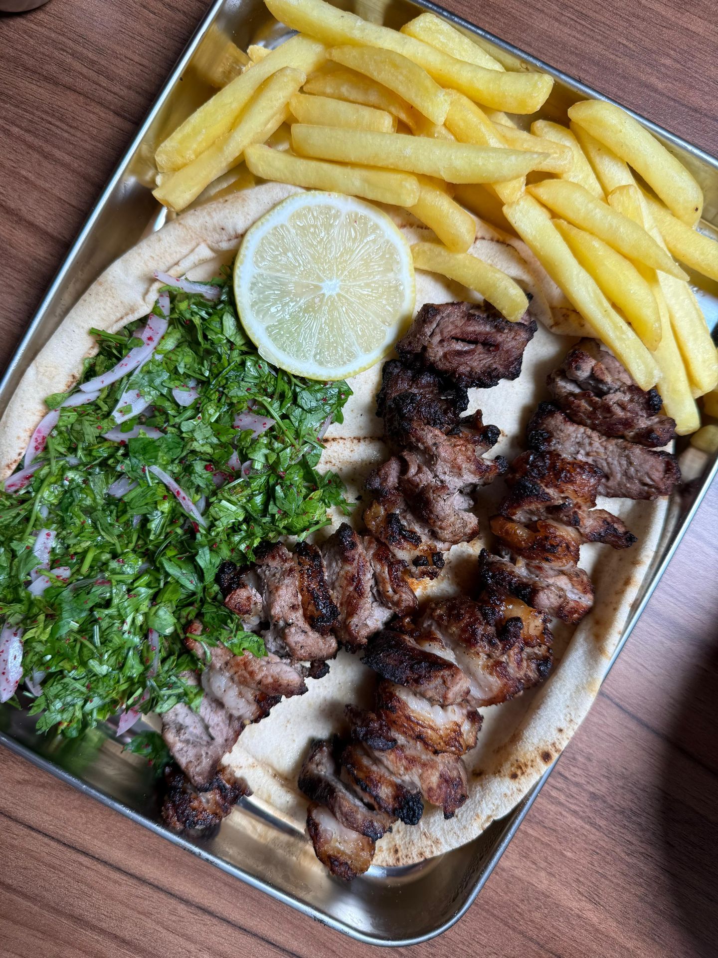 صحن اوصال لحم