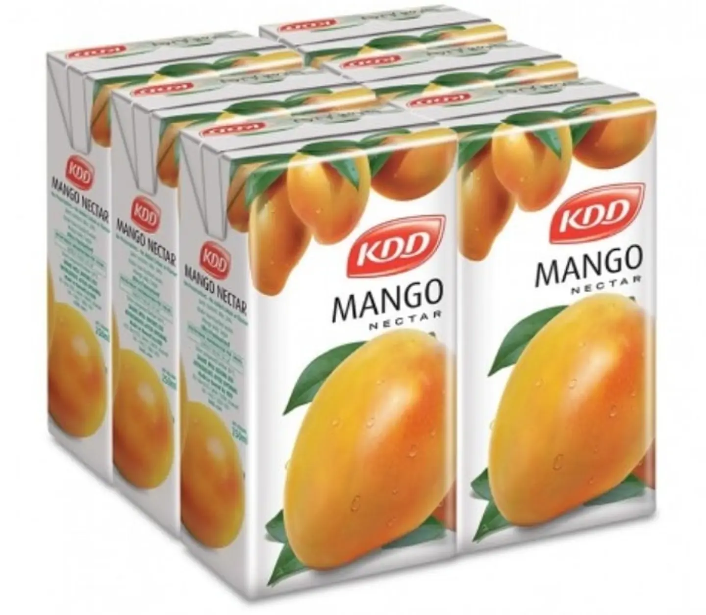Kdd Mango Juice 180 Ml   6 Pieces
