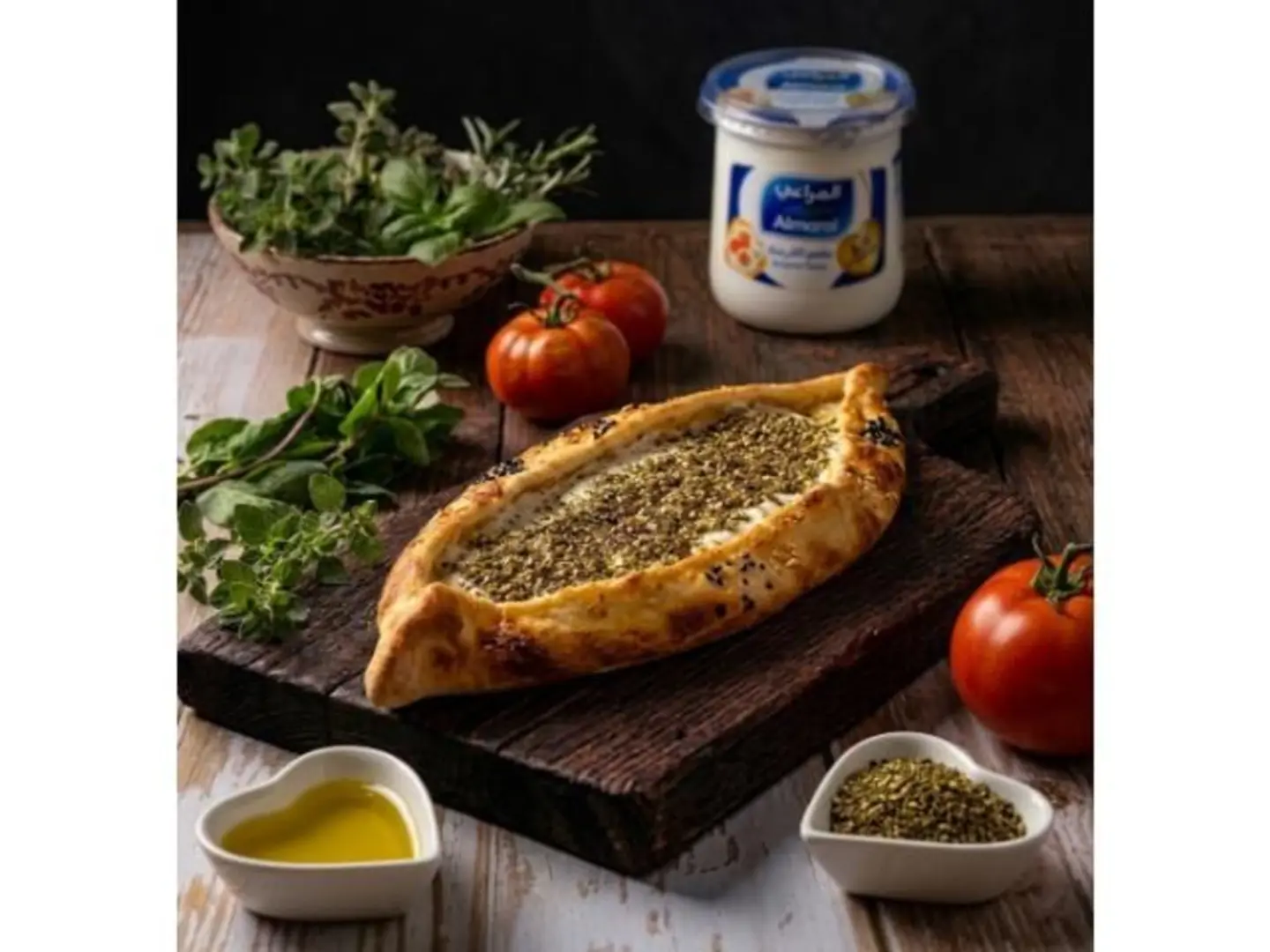 Mixed Liquid Cheese With Thyme Pie