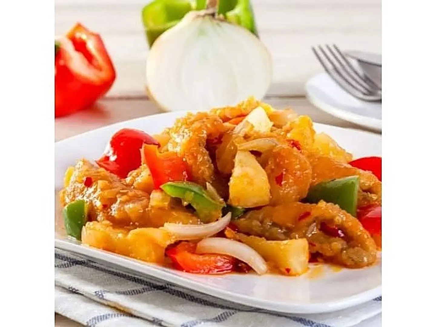 الدجاج الحامض الحلو