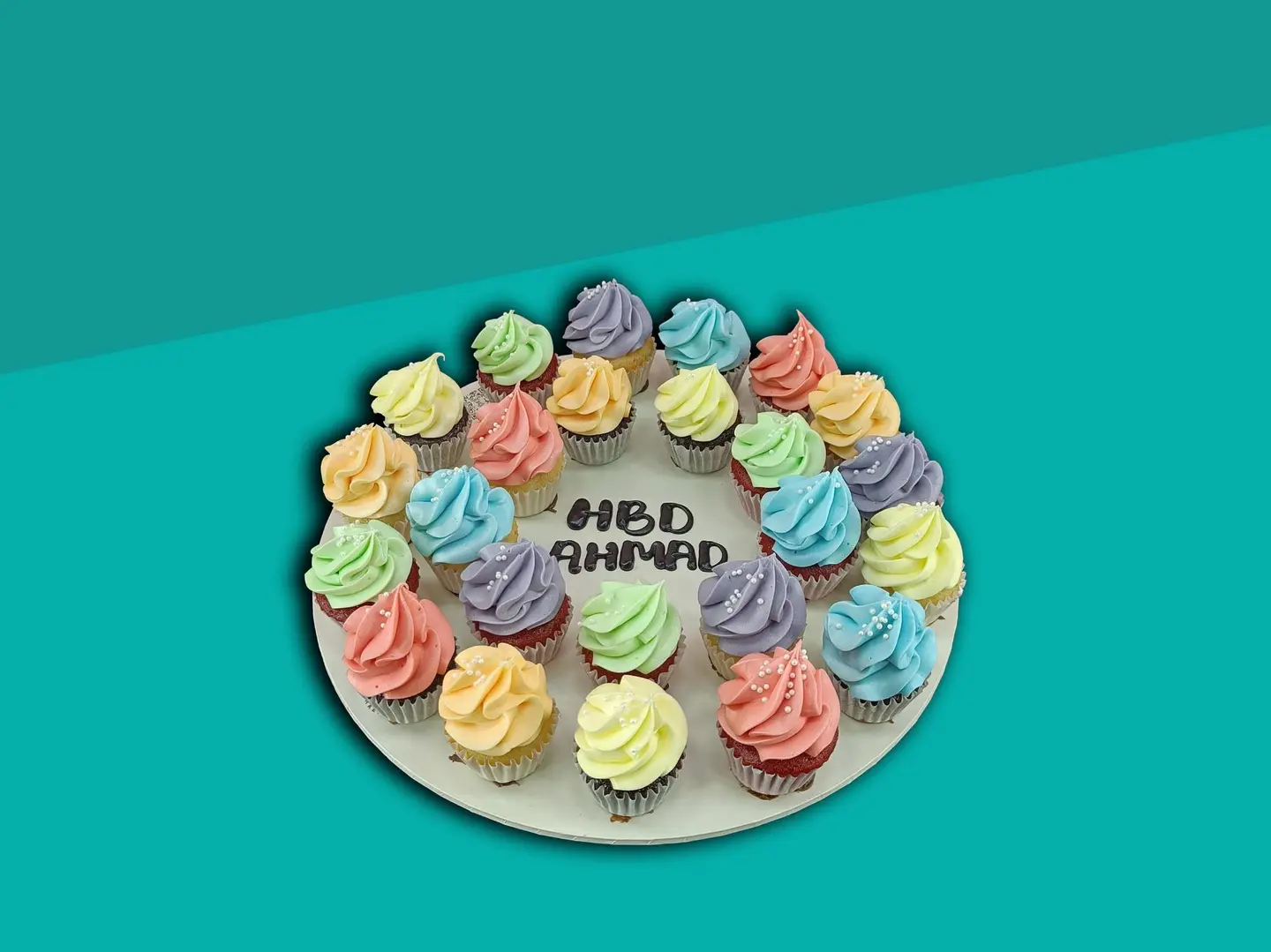 Pastel Cupcakes